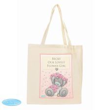 Personalised Me to You Flower Girl Bridesmaid Wedding Cotton Bag